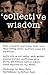 Collective Wisdom