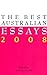 The Best Australian Essays 2008