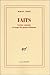 Faits. Lecture courante à l'usage des grands débutants by Marcel Cohen