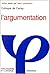 L'argumentation. Colloque de Cerisy by Alain Lempereur