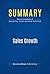 Summary: Sales Growth: Review and Analysis of Baumgartner, Hatami and Vander Ark's Book