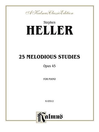 Twenty-five Melodious Studies, Opus 45: For Piano (Kalmus Edition)