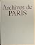 Archives de Paris (Archives...