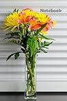 Notebook: Notebook 120 + Lined Pages 6" x 9" Flowers in Vase (Notebooks)