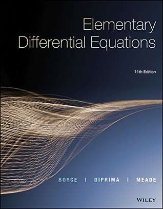 Elementary Differential Equations, 11th Edition by William E. Boyce