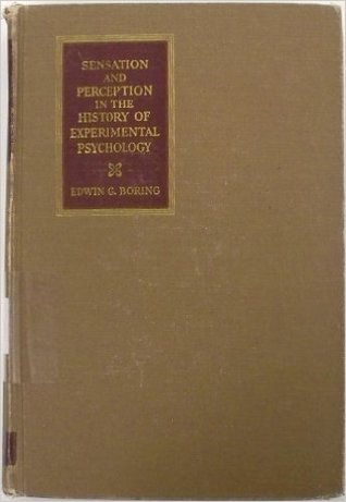 A History of Experimental Psychology. (Hardcover)