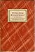 Kleine Chronik – Vier Erzählungen (Insel-Bücherei Nr. 408.)