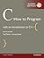 C How to Program with an Introduction to C++