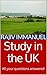 Study in the UK: All your questions answered (Rajiv Immanuel's "Preparing you for UK life" series)