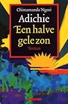 Een halve gele zon