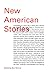 New American Stories by Ben Marcus