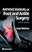 Watkins' Manual of Foot and Ankle Medicine and Surgery
