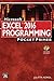 Excel 2016 Programming Pocket Primer