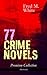 77 CRIME NOVELS – Premium Collection (Illustrated): Illustrated Victorian-Edwardian detective mysteries, Gothic suspense, whodunits, and espionage thrillers