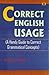 Correct English Usage