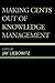 Making Cents Out of Knowledge Management
