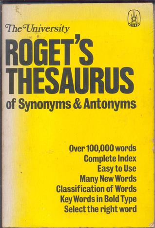 Roget's Thesaurus of Synonyms and Antonyms (Paperback)
