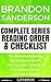 Brandon Sanderson Series Reading Order & Checklist: Series List in Order - Mistborn Series, Alcatraz Series, Cosmere Collection, Stormlight Archive, Reckoners Series (Listabook Series Order Book 5)