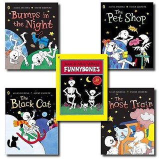 Funny Bones 8 Books Set Collection By Janet and Allan Ahlberg (Paperback)
