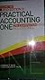 Practical Accounting One Volume Two by Conrado T. Valix