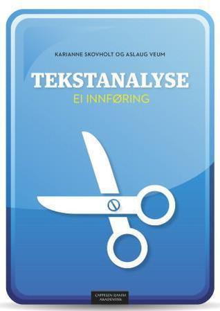 Tekstanalyse - Ei innføring (Paperback)