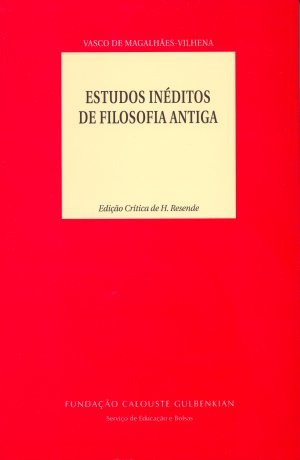 Estudos Inéditos de Filosofia Antiga