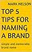 Top 5 Tips for Naming a Brand: simple and memorable brand name