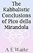 The Kabbalistic Conclusions of Pico della Mirandola: Esoteric Classics: Studies in Kabbalah