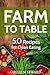 Farm To Table: 50 Recipes for Clean Eating