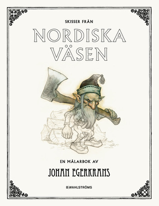 Skisser från Nordiska väsen: En målarbok (Paperback)