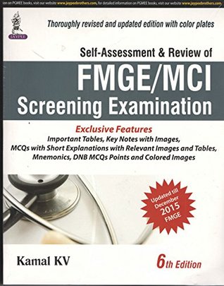 Self-Assessment & Review of FMGE/MCI Screening Examination (Paperback)