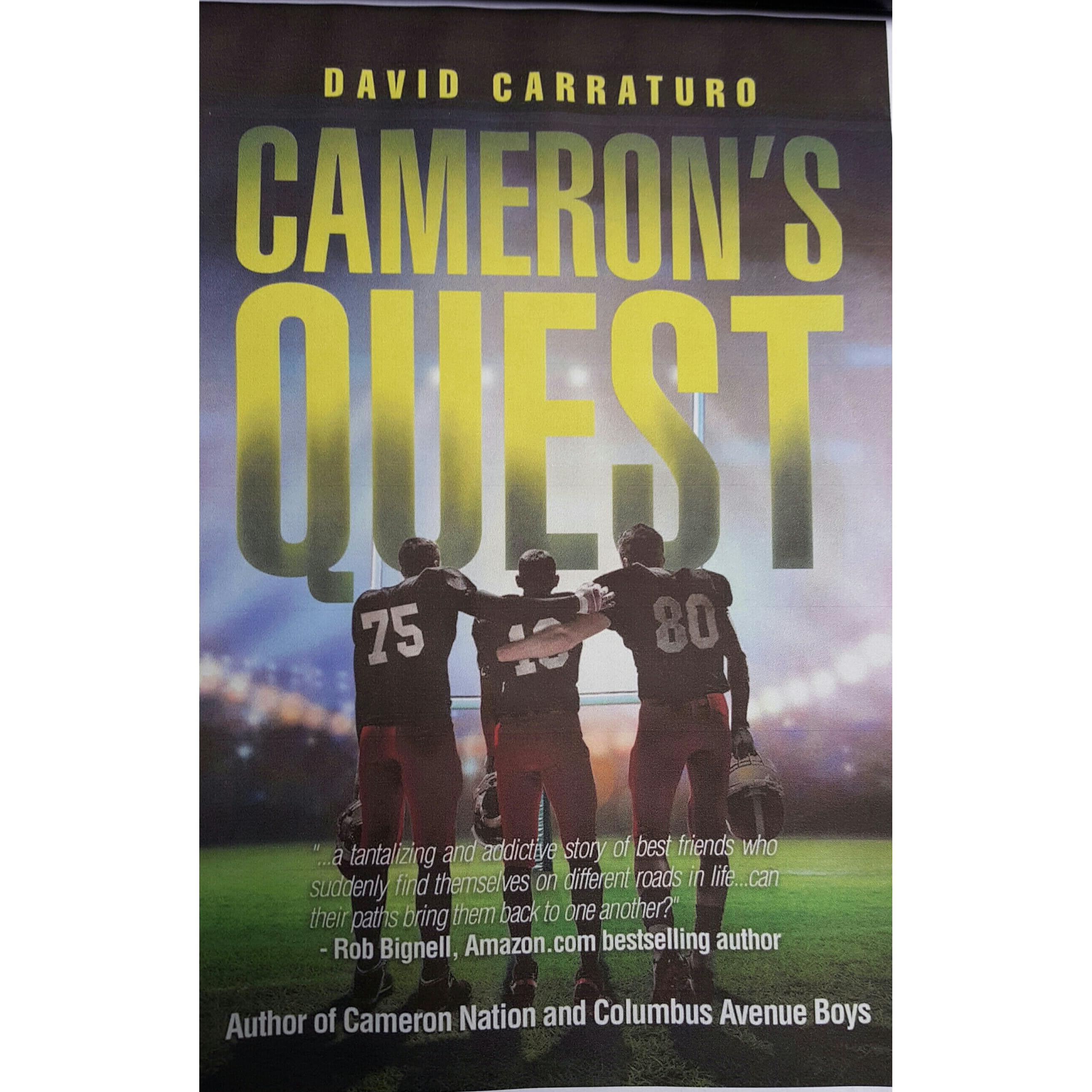 Cameron's Quest by David Carraturo — Reviews, Discussion, Lists
