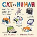 CAT vs HUMAN 2017 Wall Calendar