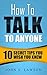 How To Talk To Anyone: 10 Secret Tips You Wish You Knew
