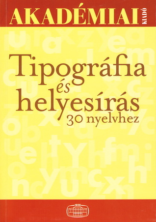 Tipográfia ​és helyesírás 30 nyelven (Paperback)