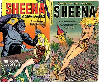 Sheena. Issues 8 and 9. Queen of the jungle. Includes the congo colossus, lair of the leopard goddess and more. Golden Age Digital Comics Action and Adventure (Kindle Edition)