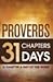 PROVERBS: 31 Chapters / 31 ...