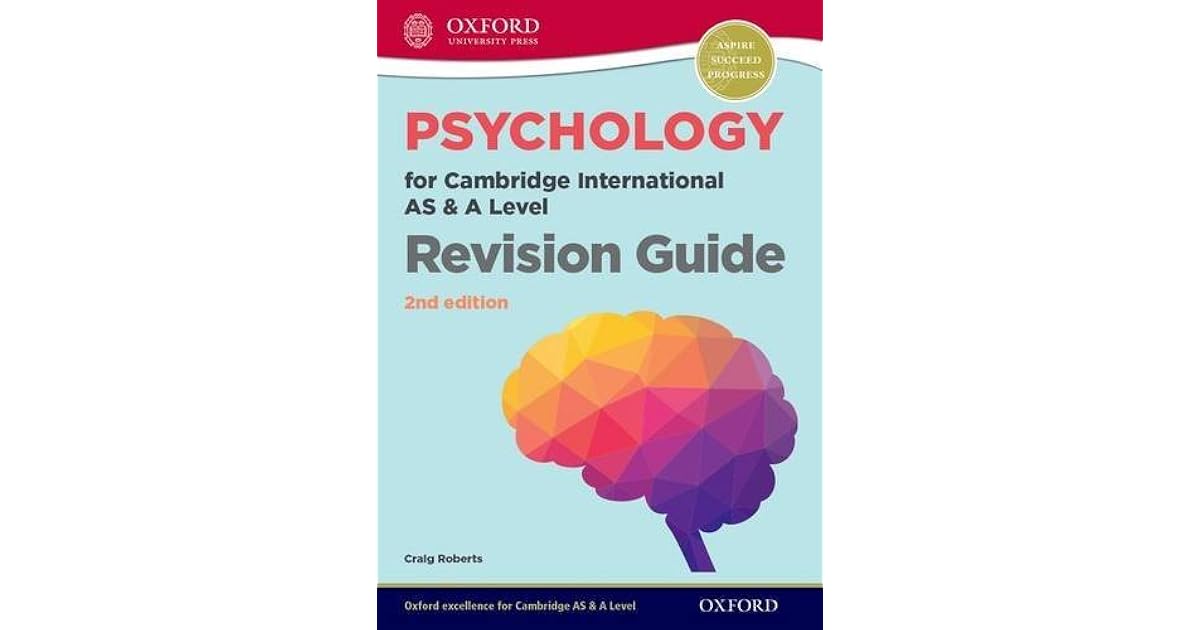 Psychology for Cambridge International as and a Level Revision Guide