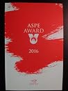 Aspe Award 2016
