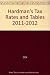 Hardman's Tax Rates and Tables 2011-2012