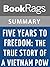 Summary & Study Guide Five Years to Freedom: The True Story of a Vietnam POW by James N. Rowe
