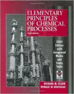 Elementary Principles of Chemical Processes 3rd Edition Special Edition Set