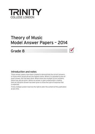 Theory Model Answer Papers Grade 8 2014 (Paperback)