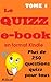 Le Quizz E-Book (French Edition)
