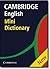 Cambridge English Mini Dictionary
