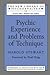 Psychic Experience and Problems of Technique (The New Library of Psychoanalysis)