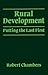 Rural Development (World Development)