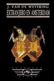 Portada de Extranjero en Amsterdam, de Janwillem van de Wetering