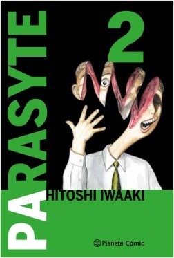 Portada de Parasyte, Volumen 2, de Hitoshi Iwaaki