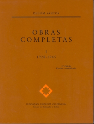 Obras Completas de Delfim Santos I: 1928-1945 (Hardcover)